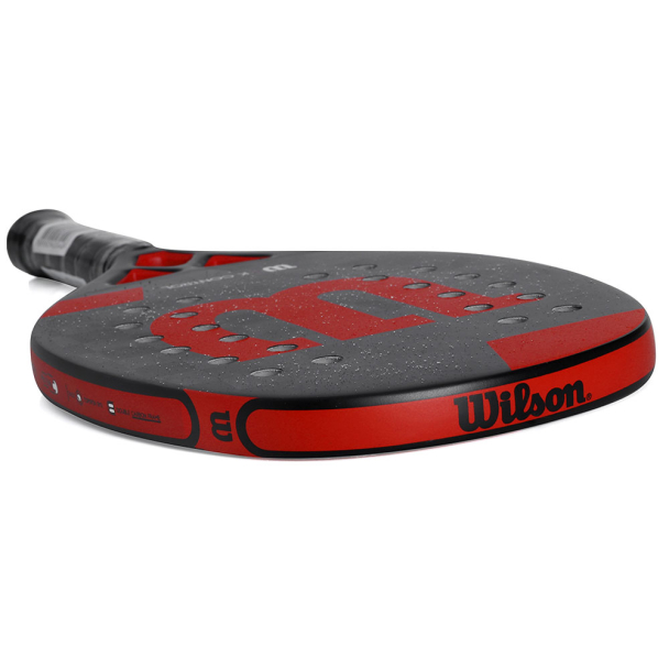 Raquete de Beach Tennis Wilson K Control Preta e Vermelha