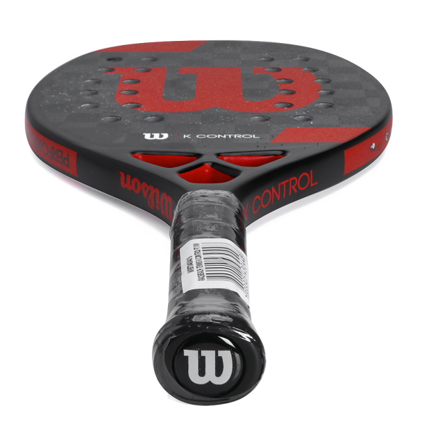 Raquete de Beach Tennis Wilson K Control Preta e Vermelha