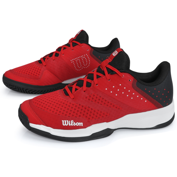 Tênis Wilson Kaos Stroke 2.0 - All Court - Vermelho e Preto