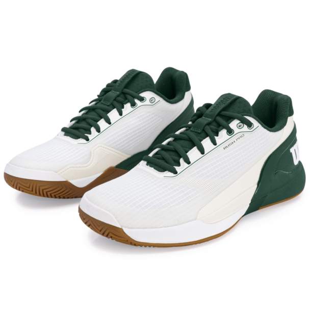 新品　Wilson テニスシューズ RUSH PRO4.5 TM 25cm 1 Tênis Wilson Rush Pro 5 All Court Branco e Verde - ProSpin.com.br