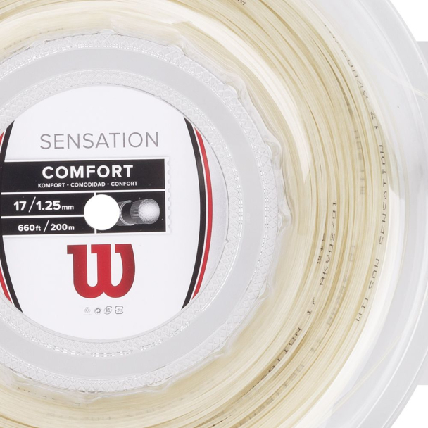 Corda Wilson Sensation 17L 1.25mm Champanhe - Rolo com 200 metros