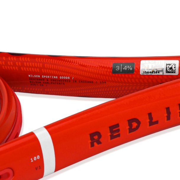 Raquete De Tênis Wilson Defyer Redline 100 V1 - ProSpin.com.br