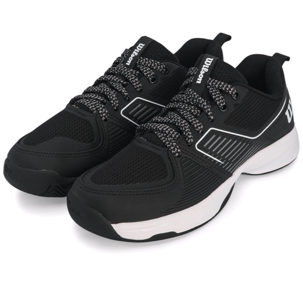 Tênis Wilson Ace 3.0 - All Court - Preto e Branco