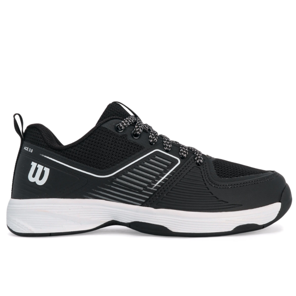 Tênis Wilson Ace 3.0 - All Court - Preto e Branco