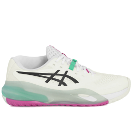 Tênis Asics Gel Resolution X All Court - Branco Preto e Verde