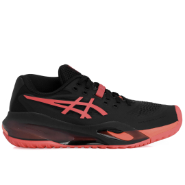 Tênis Asics Gel Resolution X - All Court Preto e Coral