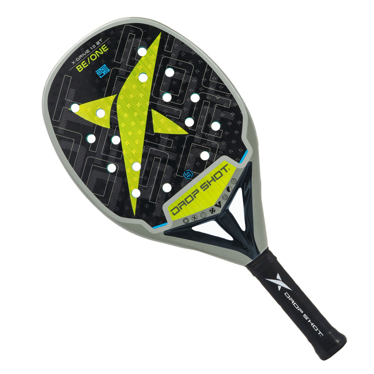 Raquete de Beach Tennis Drop Shot Conqueror 10.0 Soft