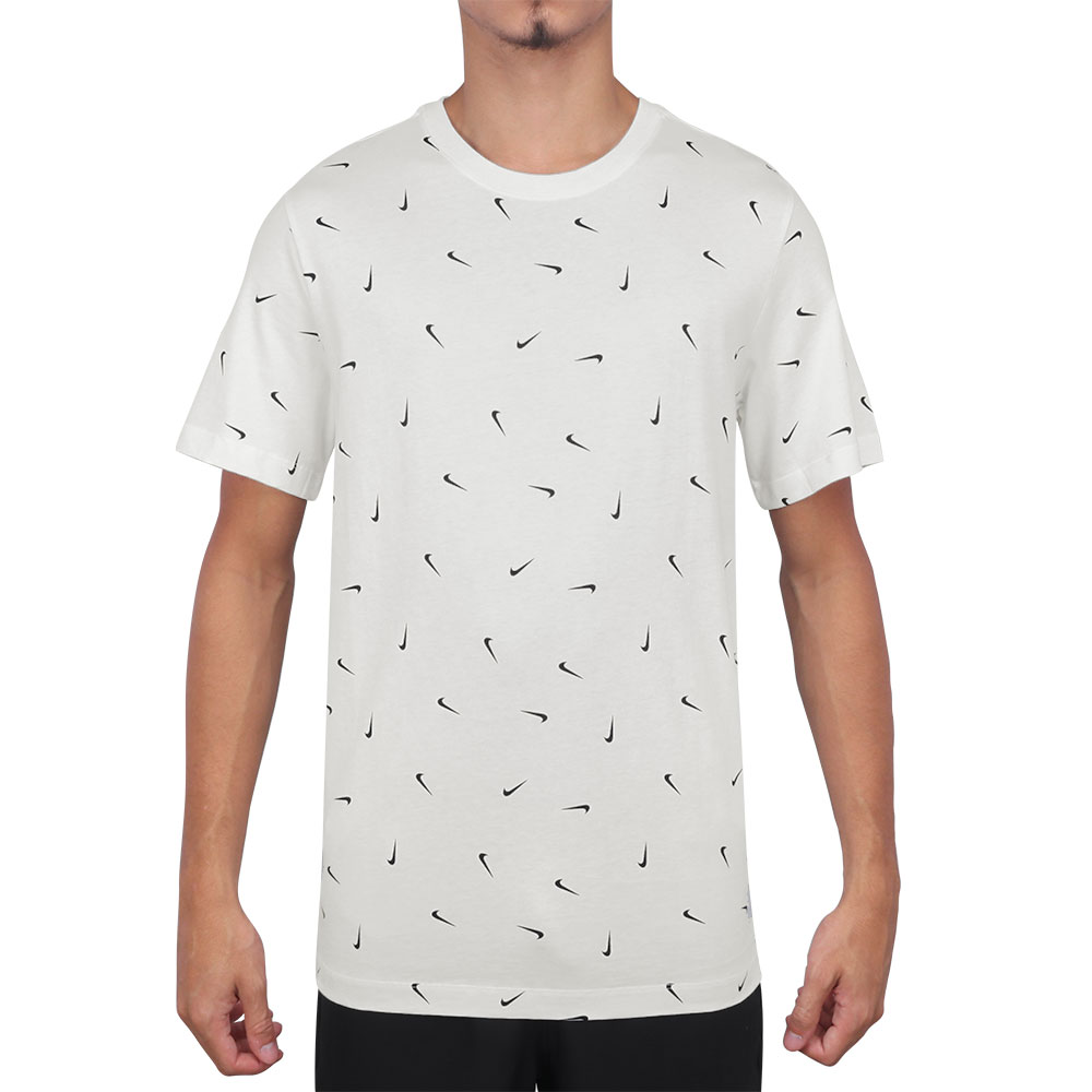 Camiseta Allover Print (UNISSEX) - Branco adidas