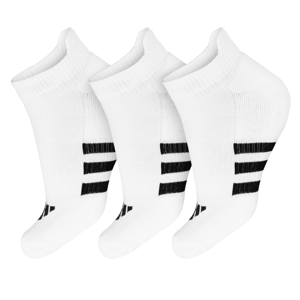 Meia Adidas Performance Cush Low 38 ao 40 Pack com 3 Pares Branca ProSpin .br