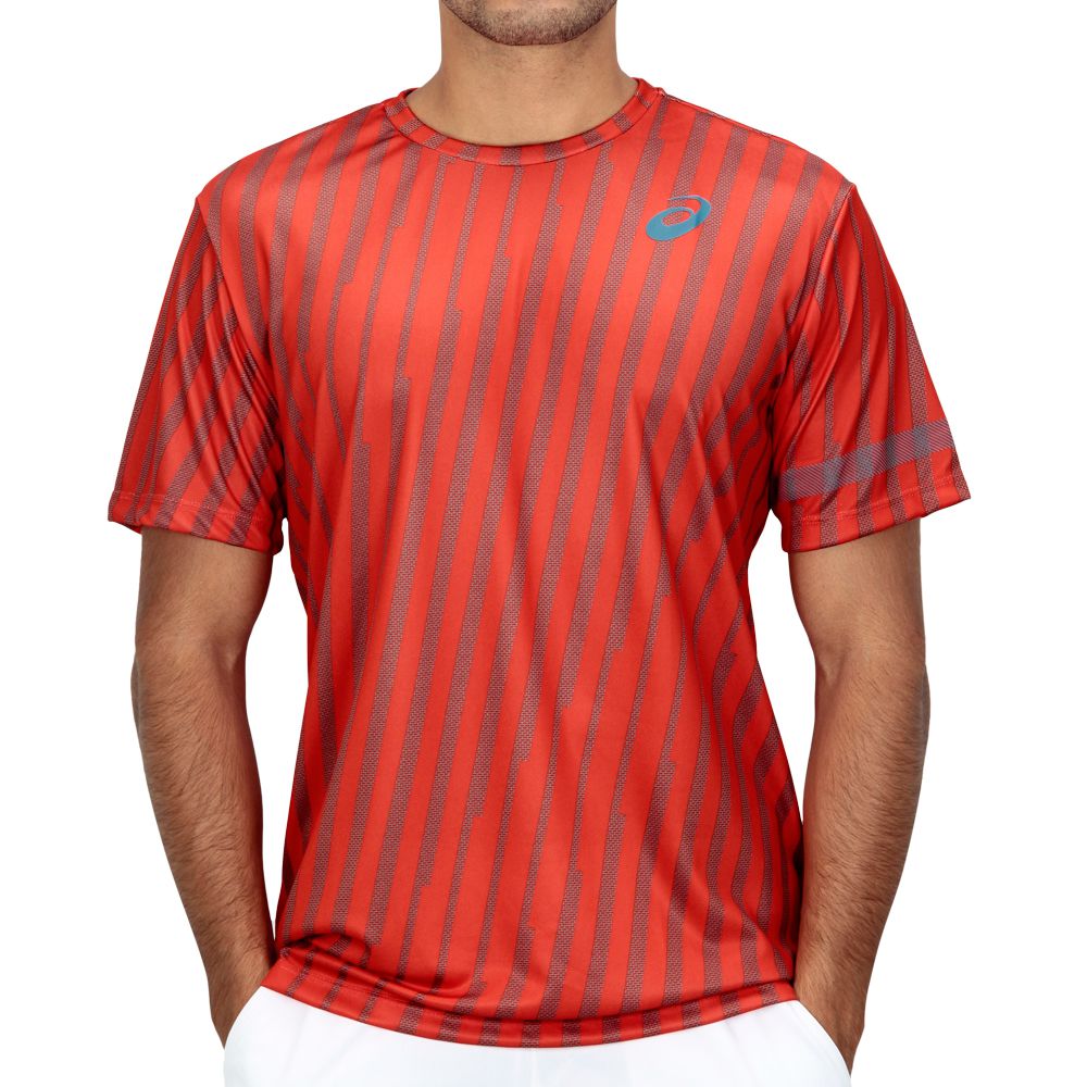 camiseta asics tennis