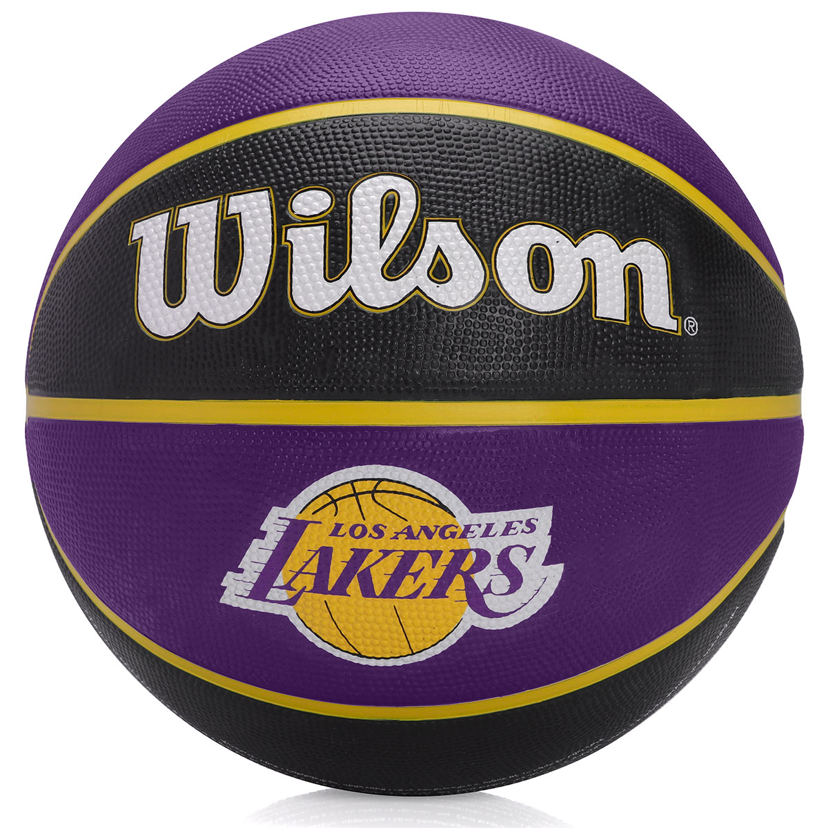 Bola de Basquete Los Angeles Lakers Lebron James 6 Wilson NBA em Promoção