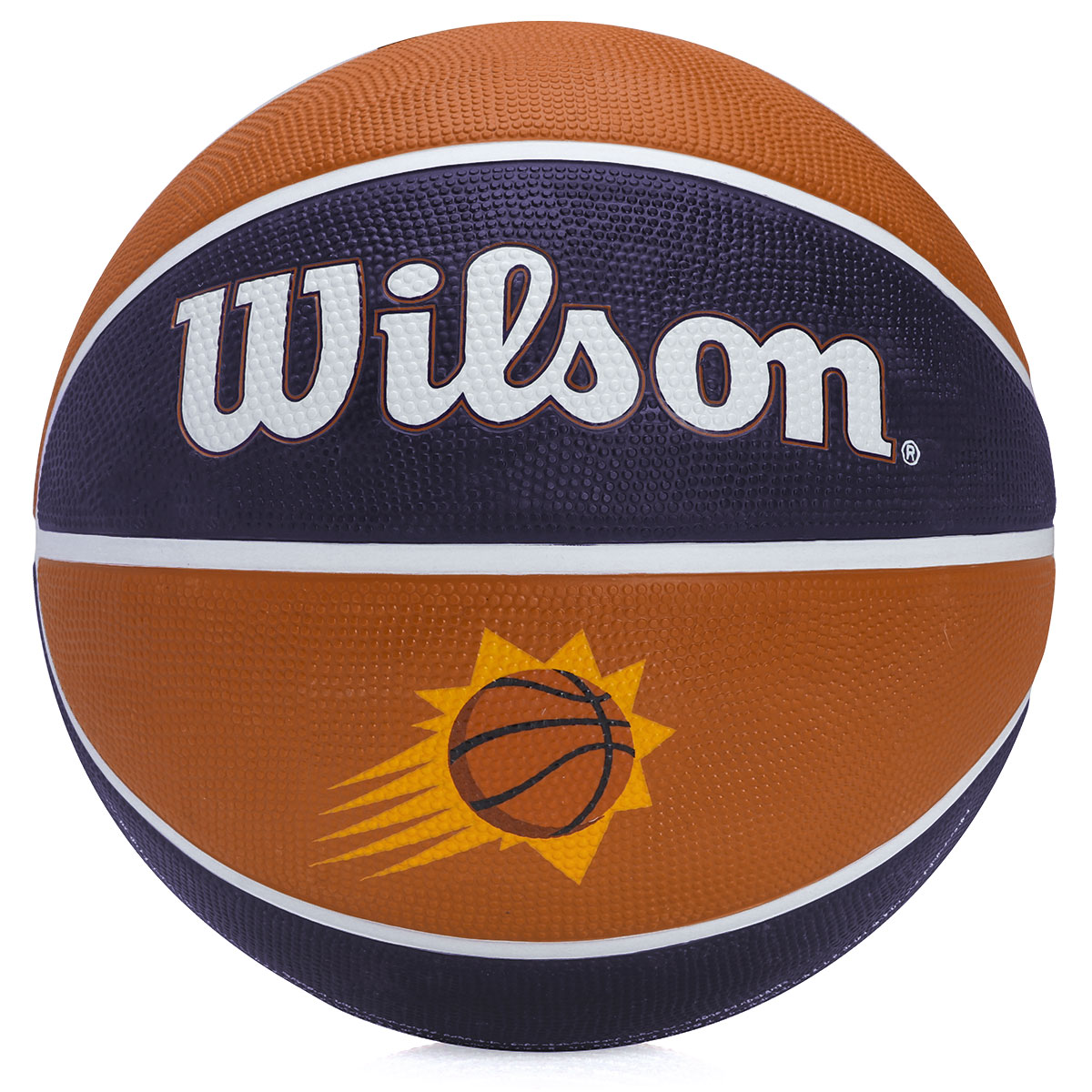 Wilson NBA Mini Bola Basquete WTB1100PDQNB - Marrom/Marrom - Botas