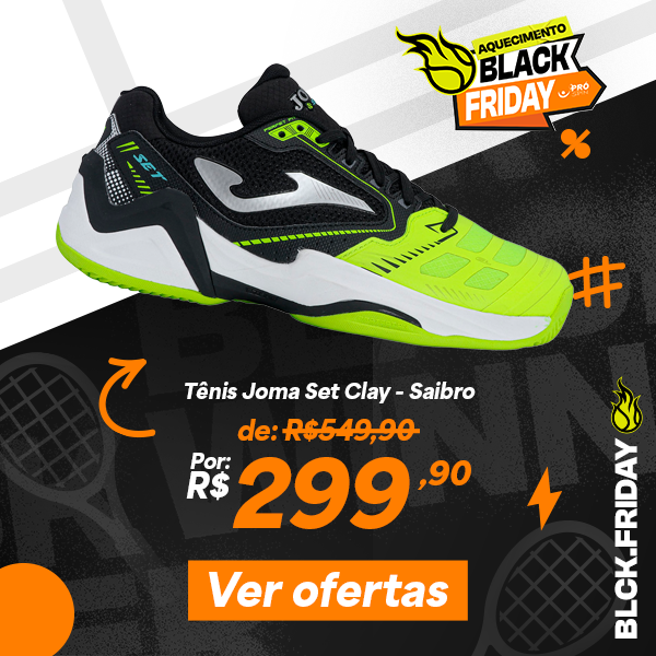 Black Friday - Tênis Joma Set Clay Saibro