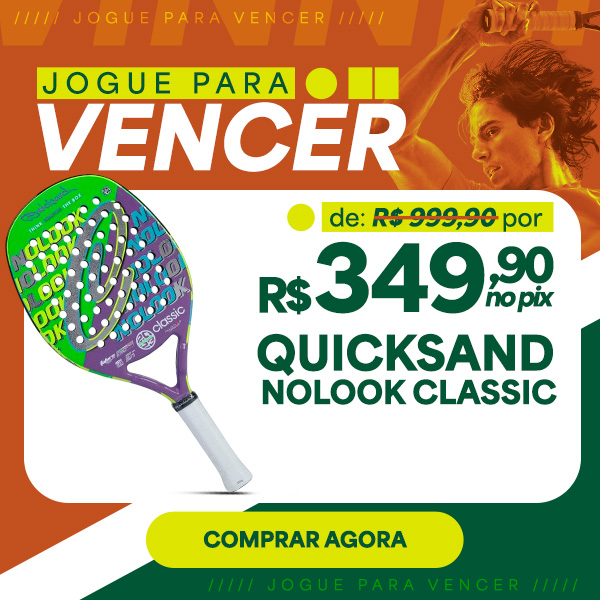Raquete de Beach Tennis Quicksand Nolook Classic