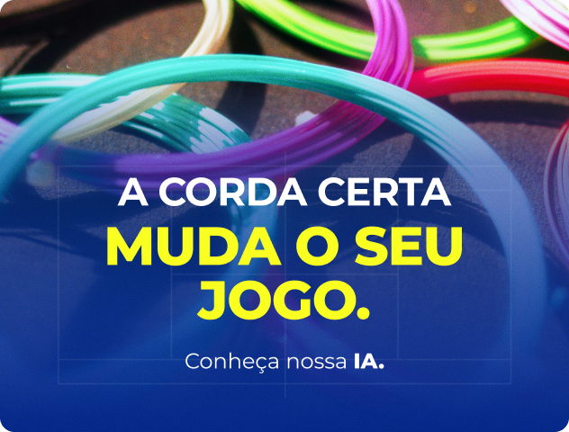 Encontre a corda ideal para seu jogo Qual a Melhor Corda para Raquete de Tênis? Descubra com a IA da Pró Spin
